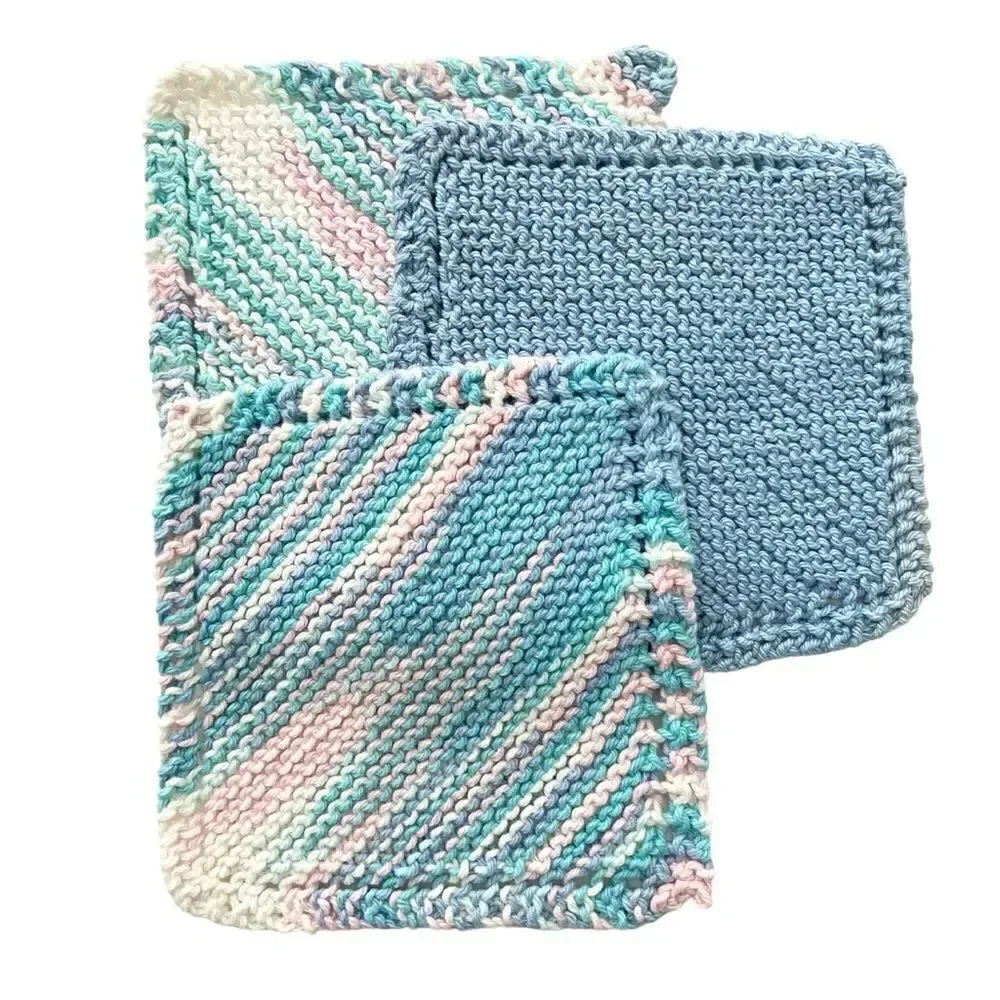Umarked Handmade Knit/Crochet Dishcloth